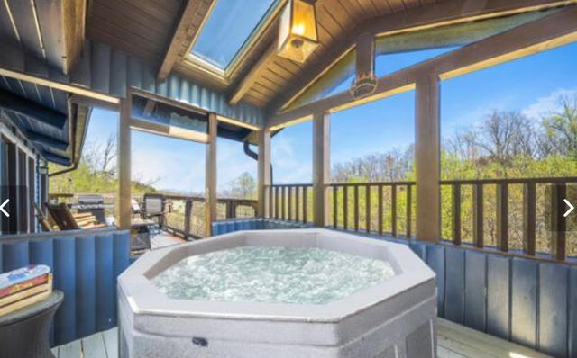 Taken at Austin's Mountain Hideaway in Gatlinburg TN