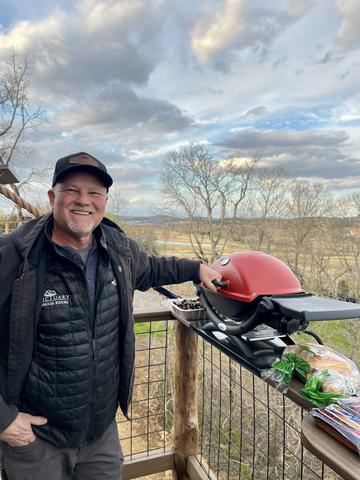 CANCEL YOUR PLANS (YOU WILL WANT TO) AND GRILL OUT ON YOUR PERSONAL WEBER GAS GRILL ON THE UPPER DECK - GRILLING TOOLS/PANS/OILS/SEASONINGS/SERVICE WARE ARE PROVIDED