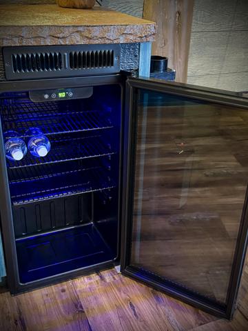 MINI FRIDGE - COMPLIMENTARY BOTTLED WATER PROVIDED