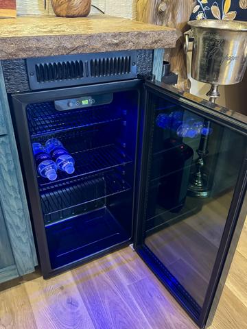 MINI FRIDGE - COMPLIMENTARY BOTTLED WATER PROVIDED