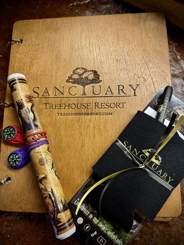 CHECK IN PACKET - DISCOUNTS, FREEBIES, & GIFTS FROM YOUR TREE KEEPERS - YOUR TREEHOUSE BOOK HAS ALL THE INFORMATION YOU NEED FOR YOUR STAY