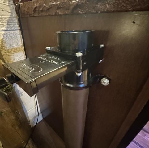 DROP ANY SIZE CAN OR BOTTLE DOWN THE DRINK CHUTE FROM YOUR KITCHENETTE TO THE LOWER DECK - ALSO WORKS GREAT AS A TELEPHONE