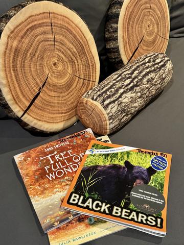 THEMED CHILDREN'S BOOKS IN YOUR TREEHOUSE - CHECK OUT OUR LITTLE READERS BOX ON PROPERTY - BORROW A BOOK/LEAVE A BOOK 