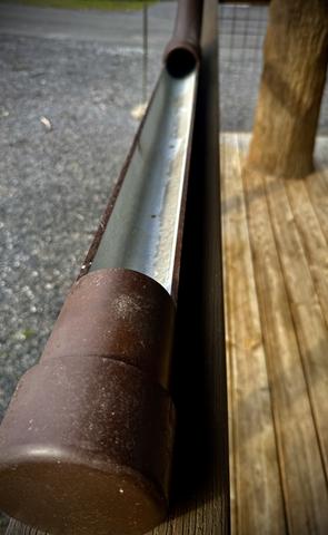 LOWER DECK - DRINK CHUTE EXIT - ALSO MAKES A GREAT TELEPHONE (WINK)