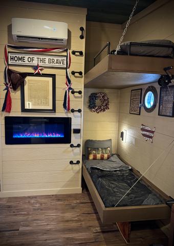 THE PERFECT PLACE TO SNUGGLE UP AFTER A LONG DAY OF ADVENTURE IN THE SMOKY MOUNTAINS! 