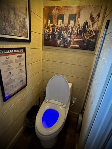 HAVE YOU HEARD ABOUT OUR HEATED AND LIT TOILET SEATS? OH THIS IS GOING TO BE YOUR NEW FAVORITE THING-PROMISE! 