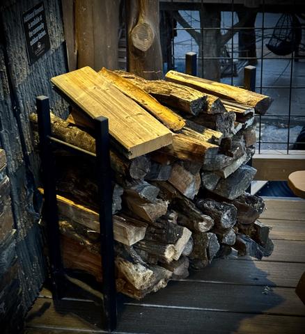 COMPLIMENTARY & UNLIMITED FIREWOOD AND FIRE STARTER KITS PROVIDED