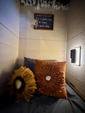 COZY BUNKS - READING LIGHTS - USB CHARGE PORTS - PORT HOLE WINDOWS - LUXURY LINENS AND SLEEPING BAGS PROVIDED