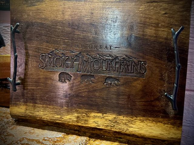 CUSTOM MADE CHARCUTERIE BOARD PROVIDED FOR GUEST USE - AVAILABLE FOR PURCHASE
