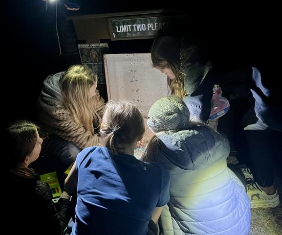 IF YOU MAKE IT TO THE END OF THE SCAVENGER HUNT TO FIND THE MYSTERY CREATURE, BE SURE TO CLAIM YOUR PRIZE FROM THE TREASURE BOX