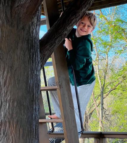 CLIMB UP THE SECRET LADDER FROM THE LOWER DECK
