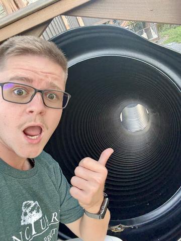 TAKE A TRIP DOWN THE 20-FOOT SLIDE TO THE LOWER DECK