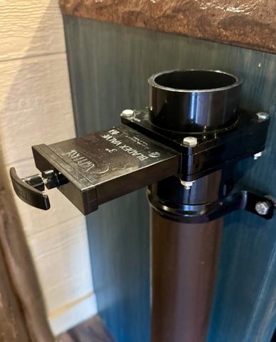 DROP ANY SIZE CAN OR BOTTLE DOWN THE DRINK CHUTE FROM YOUR KITCHENETTE TO THE LOWER DECK - ALSO MAKES A GREAT TELEPHONE