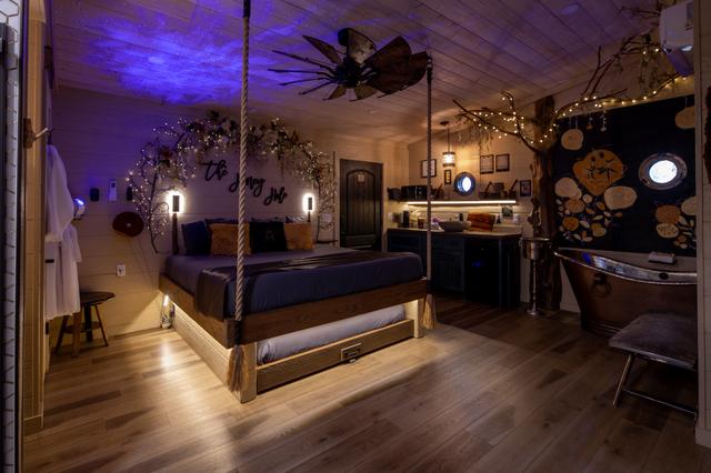 STAR LIGHT PROJECTOR - SET THE MOOD FOR NIGHT VIBES AT YOUR TREEHOUSE IN THE SMOKIES
