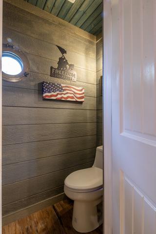 PRIVATE TOILET CLOSET - HAVE YOU HEARD ABOUT OUR HEATED & LIT TOILET SEATS? AKA "THE THRONE" - THIS IS SURE TO BE YOUR NEW FAVORITE THING!