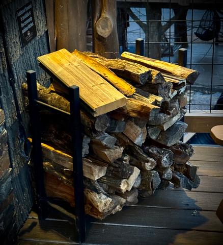 COMPLIMENTARY UNLIMITED FIREWOOD