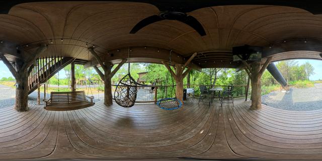 CHASING FIREFLIES TREEHOUSE AT SANCTUARY TREEHOUSE RESORT IN THE SMOKY MOUNTAINS PANORAMA