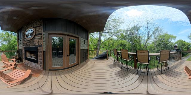 AMONG THE WILDFLOWERS TREEHOUSE AT SANCTUARY TREEHOUSE RESORT PANORAMA