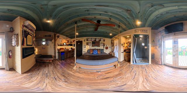 LAND OF THE FREE - HOME OF THE BRAVE TREE FORT DOUBLE TREEHOUSES - SLEEPS UP TO 12 - PANORAMA