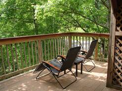 br #2 deck with recliners