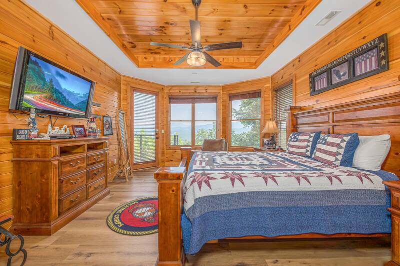 Wake up to Smoky Mountain views! at Five Bears Mountain View Lodge in Gatlinburg TN