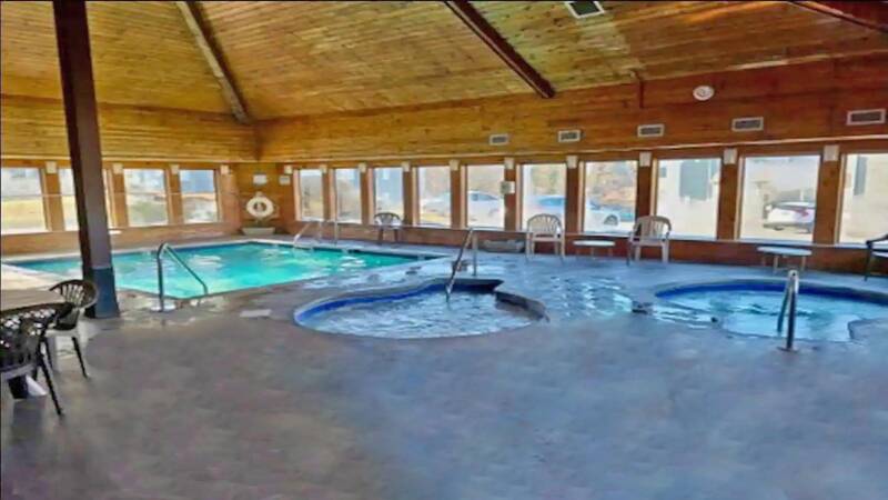 Enjoy the indoor swimming pools at Summit Condos in Gatlinburg. at Smokies Summit View in Gatlinburg TN