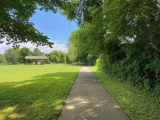 Take evening walks on the paved walking trail along the Litttle Pigeon River.