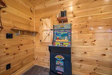 Spend fun times on the game room's multi-game arcade.