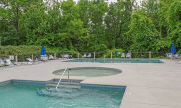 Your Gatlinburg cabin rental comes with access to 3 swimming pools. at Enchanted Spirit in Gatlinburg TN