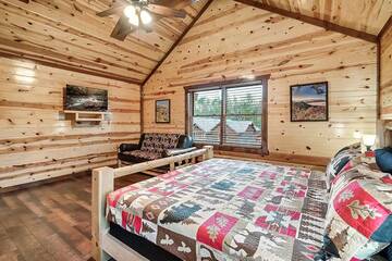 6th of eight bedrooms at your cabin in the Smokies.