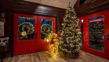 Stay in our Smoky Mountain Christmas cabin!