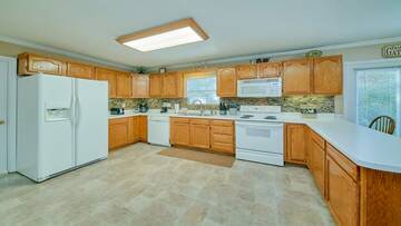 Fully equipped kitchen at your Smokies vacation home.