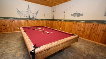 Smoky Mountains cabin rental with game room. at Wrap Around The Son in Gatlinburg TN
