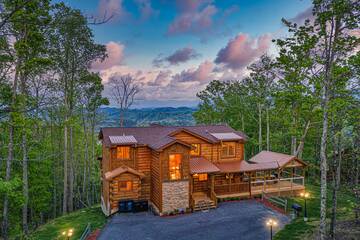 The Appalachian, a 5 bedroom cabin in the Smokies of Tennessee. at The Appalachian in Gatlinburg TN