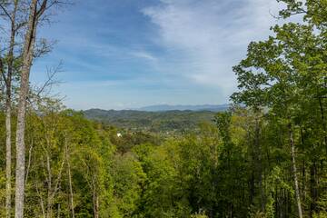 Million dollar view from your Tennessee Smoky Mountains rental cabin getaway. at The Appalachian in Gatlinburg TN