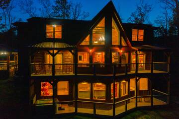 The Appalachian, a perfect 5 bedroom Smoky Mountains cabin for making life long family memories. at The Appalachian in Gatlinburg TN