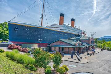 Tour the Titanic Museum. at Bear Paw Splash in Gatlinburg TN