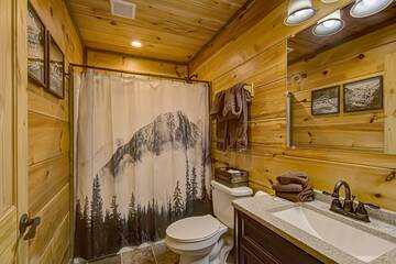 Another bath at your cabin in the Smokies.