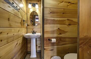Bath in your Smoky Mountains rental cabin.