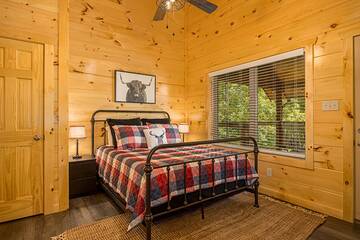 2nd bedroom of your cabin getaway.