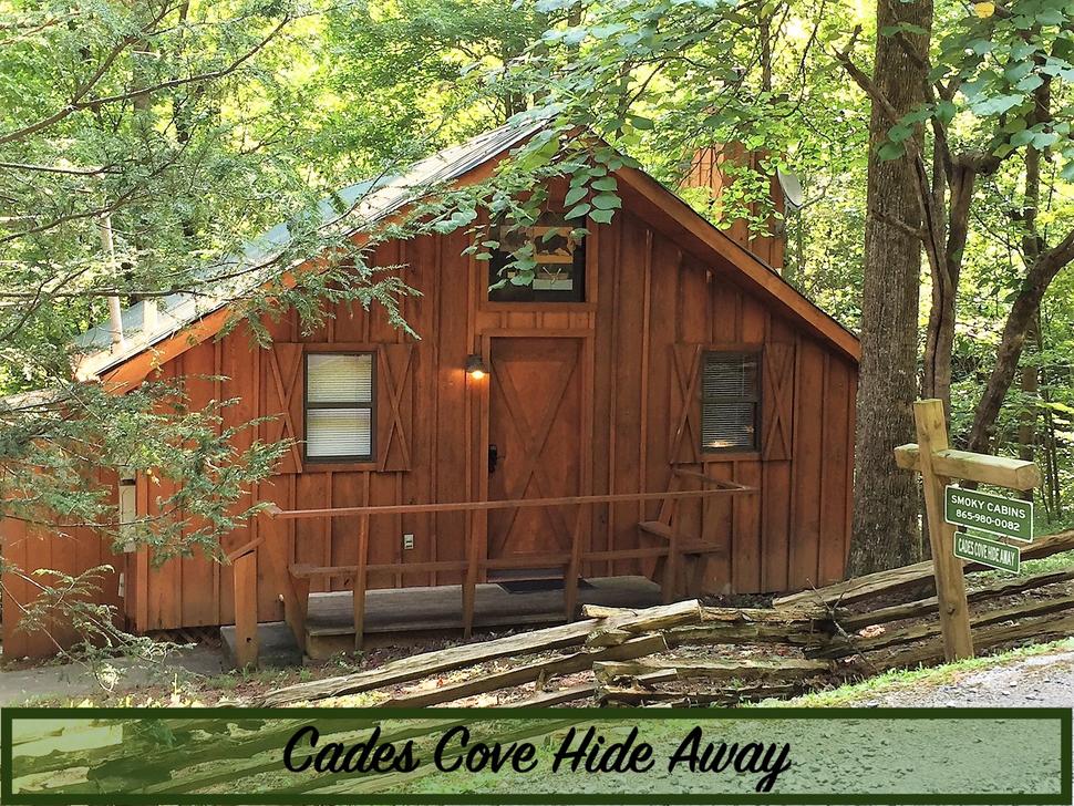 Cades Cove Hide Away 1 Bedroom Cabin Rental