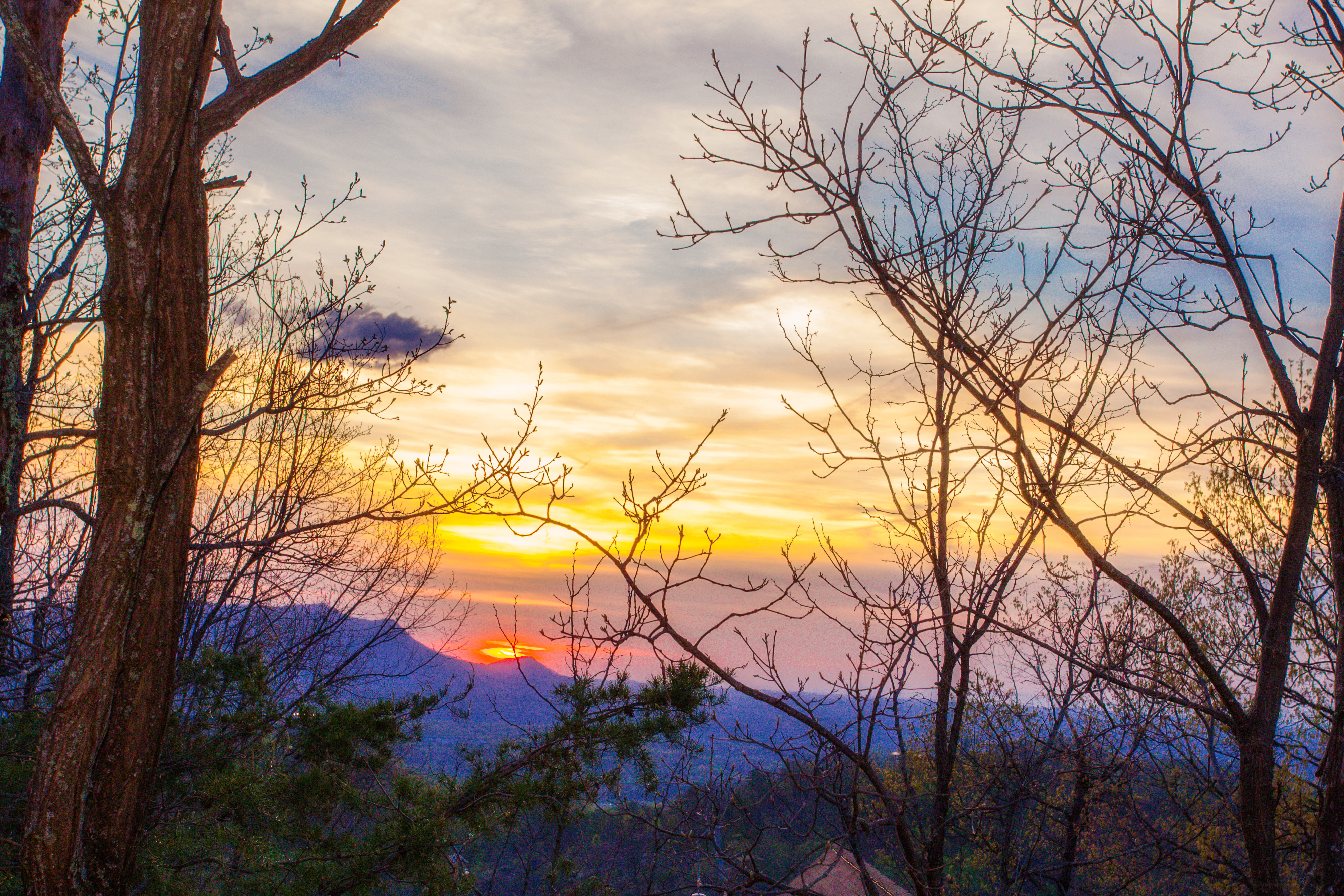 Angelic Sunset 2 Bedroom Sevierville Cabin Rental