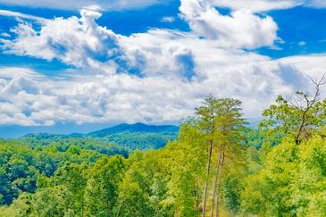 Scenic Mountain Splash