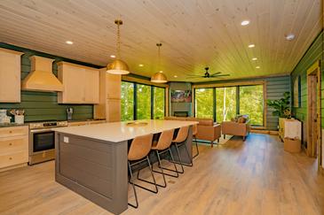 Modern Mountain Tranquility