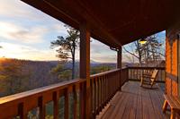 Just relax and enjoy the view of the Great Smoky Mountains between Pigeon Forge and Gatlinburg