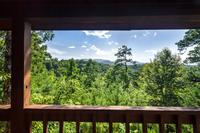 Deck view from the back of the home