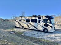 Taken at RV Rental - Motorhome Lot #62 in Blue Ridge TN